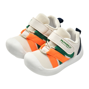 学步鞋男宝宝鞋子春秋季0一1-2岁婴儿鞋软底透气婴幼儿女宝宝鞋子