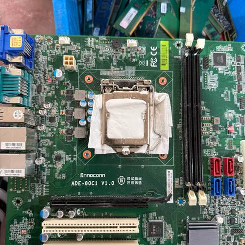 溢价-Linnoconn桦汉ADE-80C1工业主板支持4代CPU