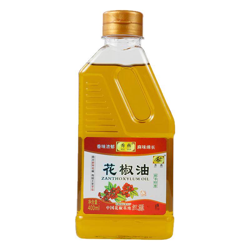 秀燕花椒油250ml四川汉源正宗400ml特麻特香花椒火锅米线家用调味