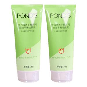 旁氏控油平衡洗颜泥清洁毛孔正品
