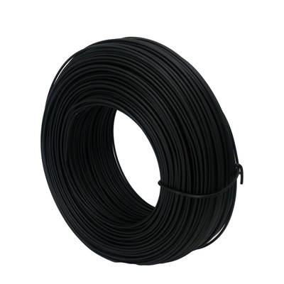 电镀锌铁丝扎线葡萄枝条扎丝包塑铁芯扎带捆光缆电源线绑丝线扎条