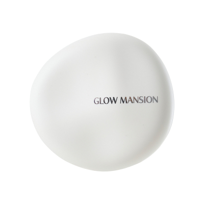 光泽网纱妈生好皮 新款韩国glow mansion白色鹅气垫粉底遮瑕提亮