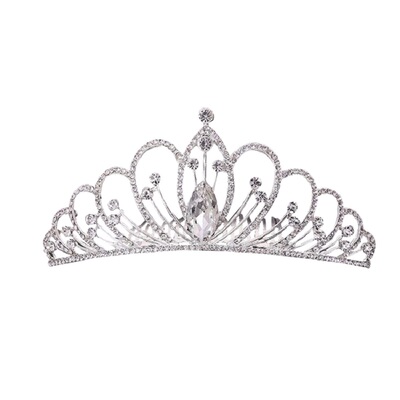 个装皇冠公主风水钻发卡夹头饰