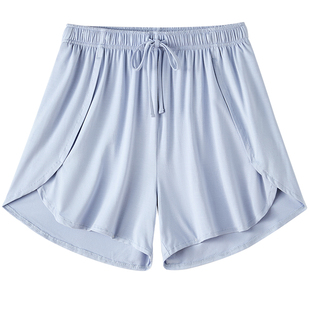 优可丝睡裤女短裤美肤7A抑菌居家裤外穿夏凉感遮肉显瘦休闲三分裤