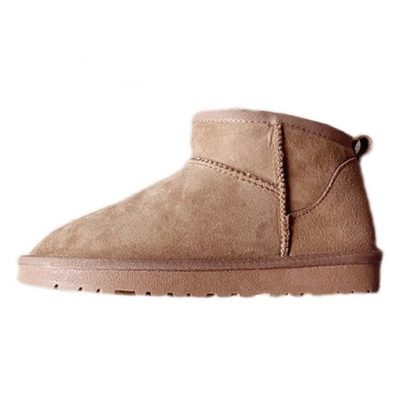 大牌纯羊毛明星同款低筒雪地靴