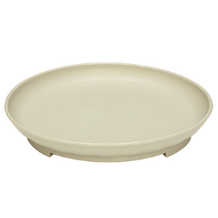 加厚花盆托盘底座树脂塑料底盘垫底多肉接水盘圆形花盘特大号底托