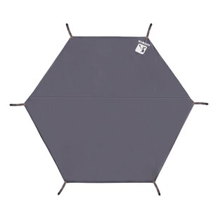 户外地布野餐垫帐篷防潮防水露营牛津布睡席春游踏青加厚六角天幕