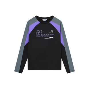 特步童装儿童运动针织衫男童秋冬季新款正品休闲轻便上衣女童长T