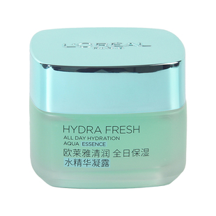 欧莱雅绿果冻面霜50ml清润全日保湿水精华凝露女补水保湿霜护肤品