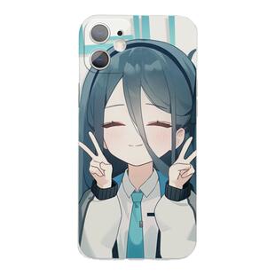 碧蓝档案爱丽丝比耶手势甜美风苹果14手机壳二次元适用于14pro小米13OPPOa1红米k60荣耀90QOO15华为mate60pro