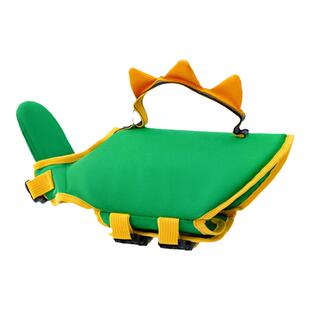 可爱狗狗救生衣泰迪比熊夏季游泳衣宠物中小型犬玩水专用浮力衣服