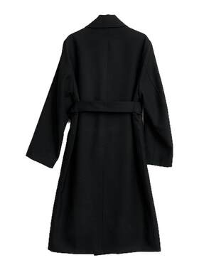 JIL SANDER 男女同款中性秀款拼接腰带大衣银泰百货精品 301596