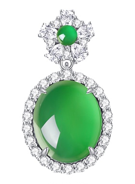 【生日礼物】周大生葫芦玉髓项链