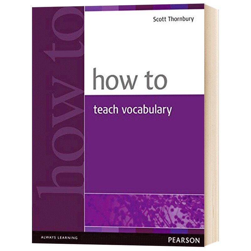 如何进行英语词汇教学 How to Teach Vocabulary  英文原版 英文版培生教师用书 进口原版英语书籍 Pearson Longman