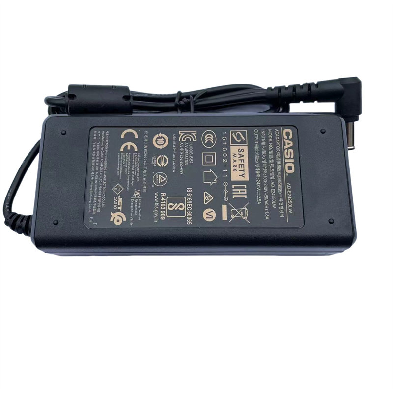 卡西欧电钢琴电源线24V2.5A