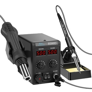 鹿仙子热风枪拆焊台风枪二合一焊锡枪维修手机焊枪电烙铁焊接工具