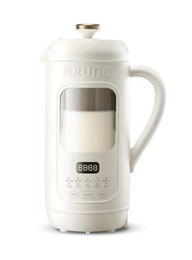 BRUNO豆浆机小型2026新款破壁机柔音全自动家用可视迷你一体无渣