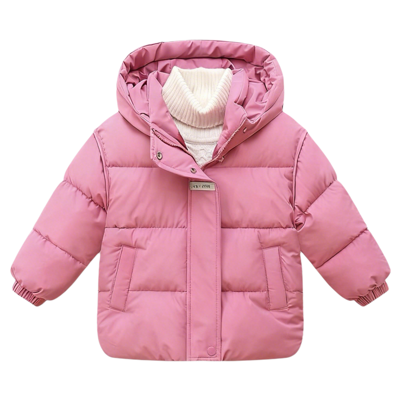妇童装羽绒棉服女孩洋气棉衣外套