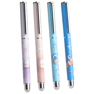 晨光热可擦钢笔小学生专用三年级墨囊可替换钢笔礼盒晶蓝黑色初学者成人用练字摩易可擦橡皮擦钢笔热敏可擦