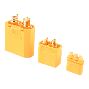 XT30U XT90H XT60U MR30航模航空插头母座大电流快速对插接头带线