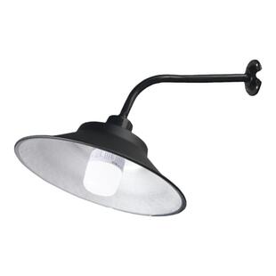 马路弯灯 led户外路灯全铝工矿灯罩过道门口防水壁灯庭院灯家用