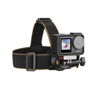 Flymile适用大疆Action6运动相机头带Osmo Action5Pro/4第一人称视角固定支架磁吸快拆式头戴支架配件