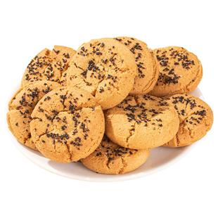 老式宫廷桃酥饼干中式黑芝麻点心软零食独立包装手工整箱休闲特产