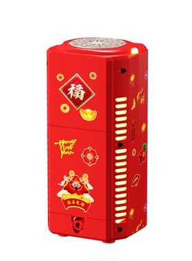 新年烟花泡泡机全自动带灯光礼花