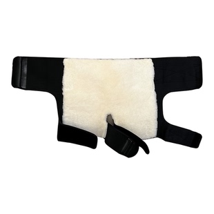 纯羊毛护臀护腰外穿冬季骑摩托车护屁股臀部腰部加厚保暖防寒神器