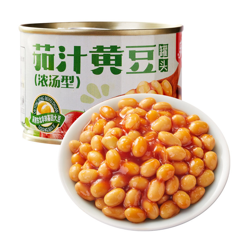 乐隆隆番茄酱汁黄豆180g酸甜开胃
