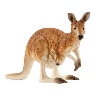 schleich思乐仿真野生动物模型袋鼠老虎考拉鹦鹉儿童玩具新年礼物