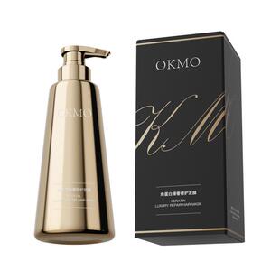 OKMO护发发膜修复干枯染烫受损补水顺滑矫正毛躁角蛋白护发素正品