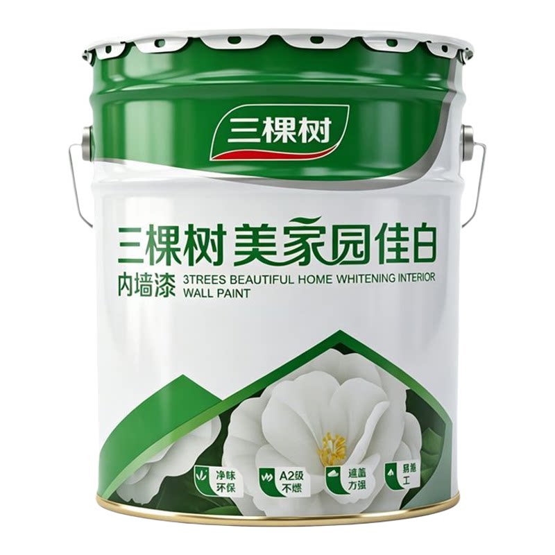 三棵树美家园佳白内墙乳胶漆