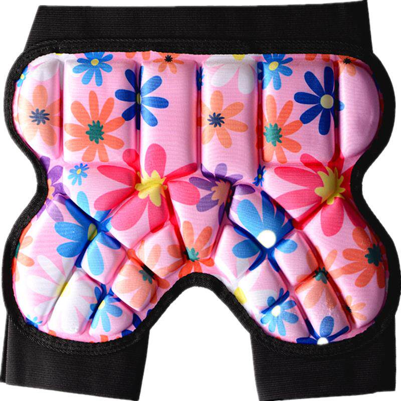 捷豹轮滑护臀垫儿童溜冰滑冰防摔裤子护屁股垫滑雪滑板护具