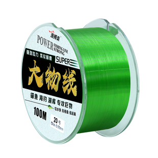 大号特粗锚鱼线 海竿抛杆前导主子线海钓巨物线青鲟10 12 18 20号