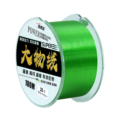 大号特粗尼龙线海竿抛杆鱼线耐磨