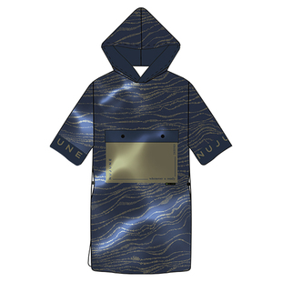 NuJune「伴山墨」潜水专用游泳斗篷防风吸水毛巾衣女保暖速干外套