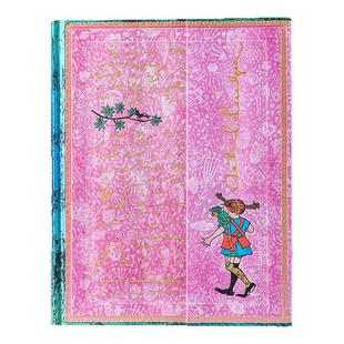 正品Paperblanks复古笔记本名人手稿歌德林格伦长袜子皮皮记事本