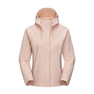 【归野】伯希和户外单层冲锋衣女新款Teflon防风防水徒步登山服男