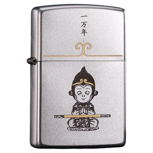 Zippo正品打火机 意中人双面雕刻原装正版防风煤油送男朋友定制