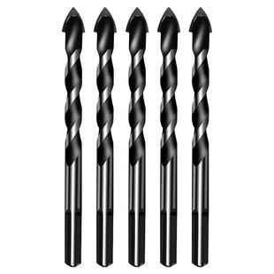 瓷砖钻头混凝土打孔开孔霸王钻合金三角钻6mm玻璃水泥大全手电钻