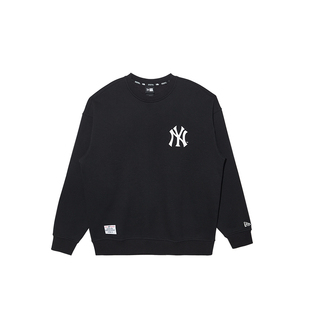 【自营】New Era纽亦华秋冬MLB时尚休闲圆领卫衣情侣同款加绒长袖