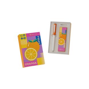 毕加索钢笔旗舰授权 621水果物语钢笔礼盒男女生小学生三年级初学者专用可换墨囊墨水生日礼物定制刻字