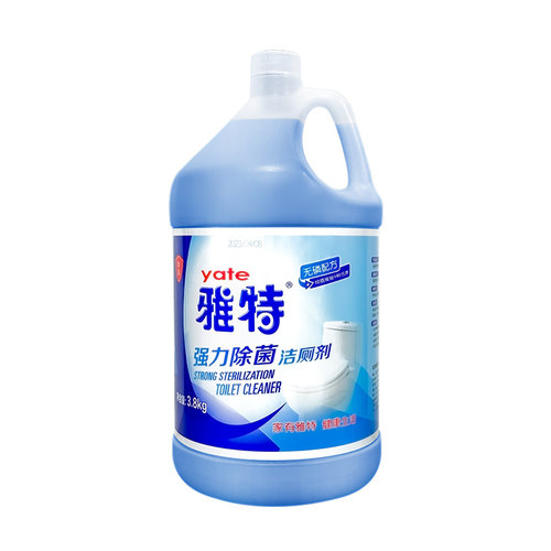 YATE/雅特强力马桶清洁剂除臭除菌洁厕灵3.8kg桶装神器强力除垢