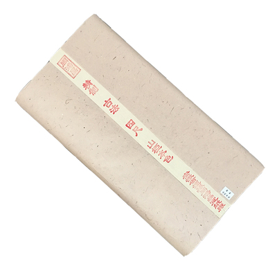 周鸿昌古法手工山桠本色三桠皮纸四尺半生熟人物小楷山水写意宣纸