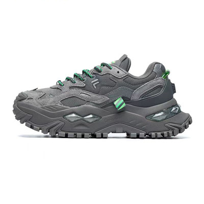 斐乐运动休闲女系带低帮老爹鞋