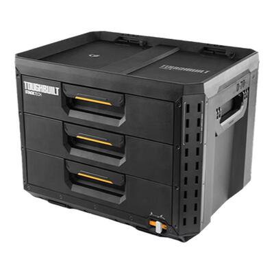 TOUGHBUILT抽屉二三层堆叠工具箱