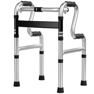 老人行走助行器助力扶手架可坐防摔老年人康复走路辅助器四脚拐杖