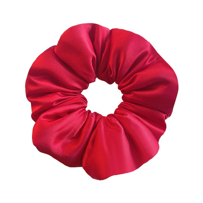 章若楠气质红色枕头发圈高弹耐用