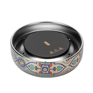 宝选围炉煮茶电陶炉器具全套装2025新款家用室内烤火炉玻璃养生壶